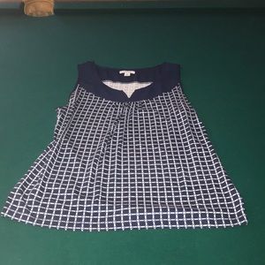 Blue tank top from Nautica